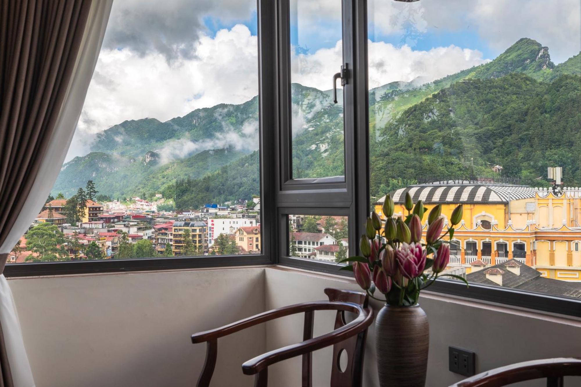 Anh Tu Hotel Sapa Exteriör bild