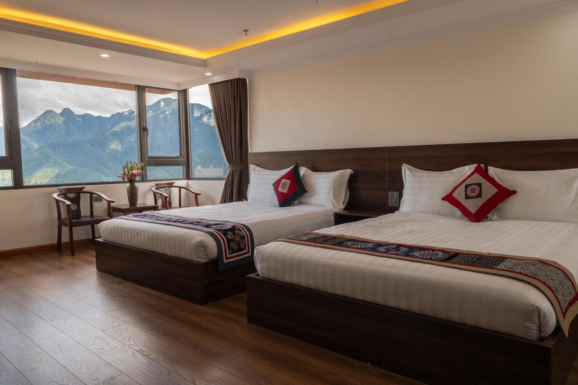 Anh Tu Hotel Sapa Exteriör bild