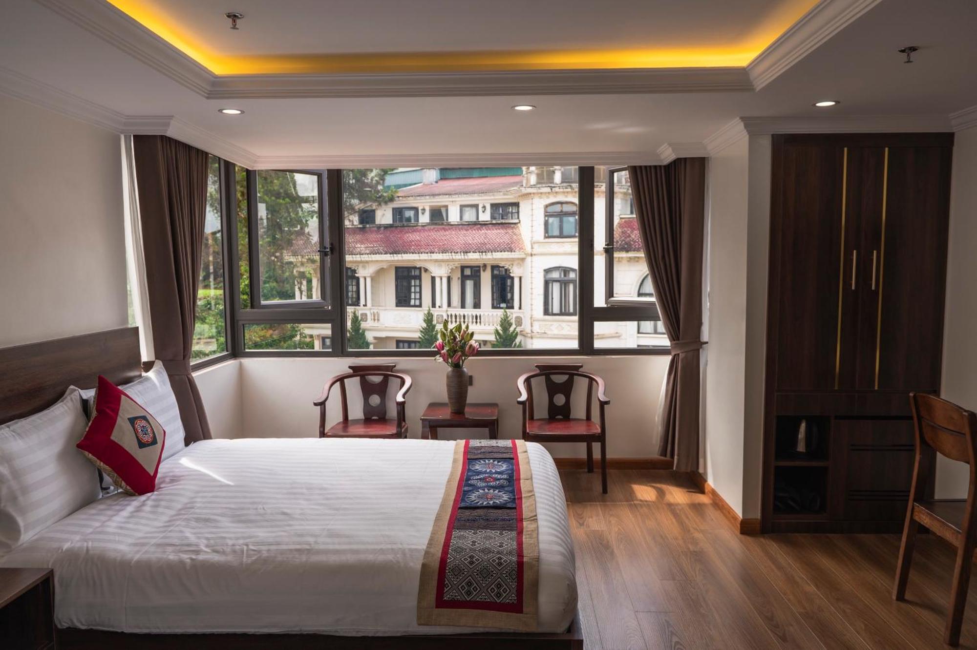 Anh Tu Hotel Sapa Exteriör bild