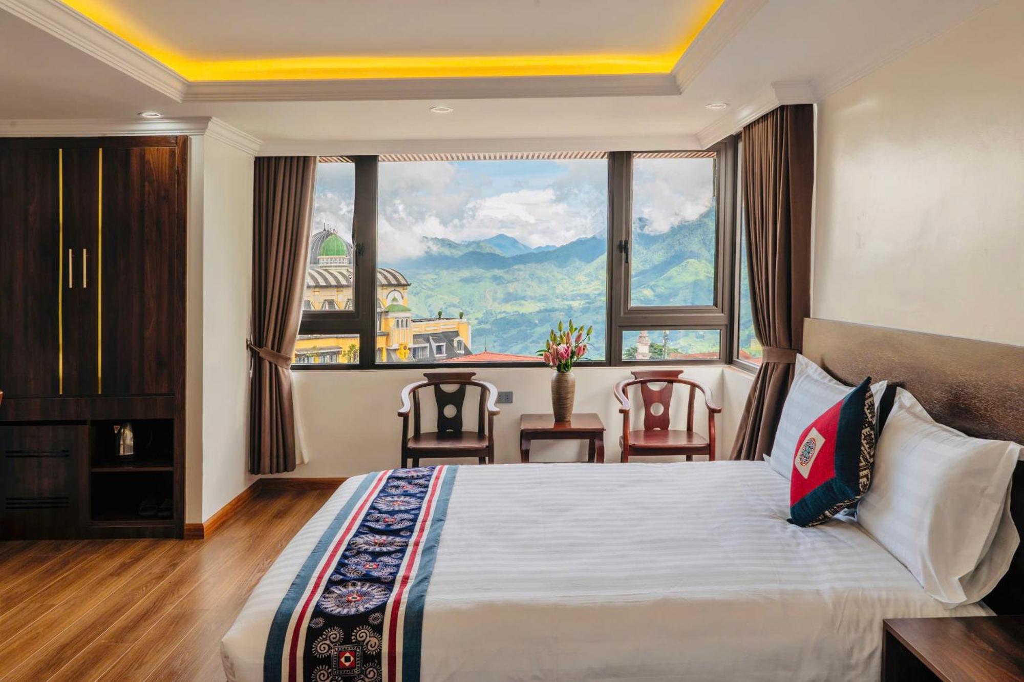 Anh Tu Hotel Sapa Exteriör bild